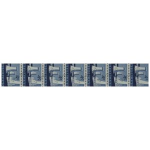 Nederland 1962-1963 (NVPH 792) strook 7 zegels verticaal