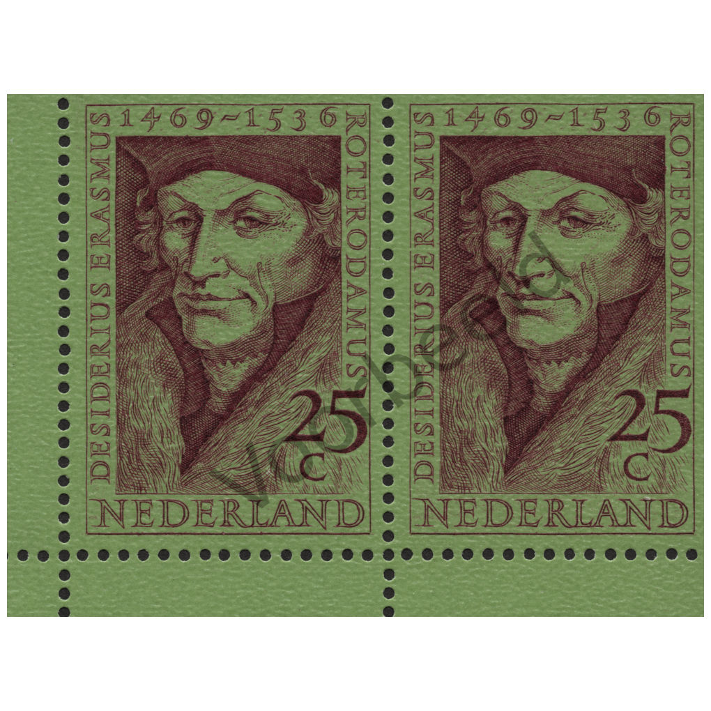 Nederland 1969 (NVPH 931) Blok van 2 zegels
